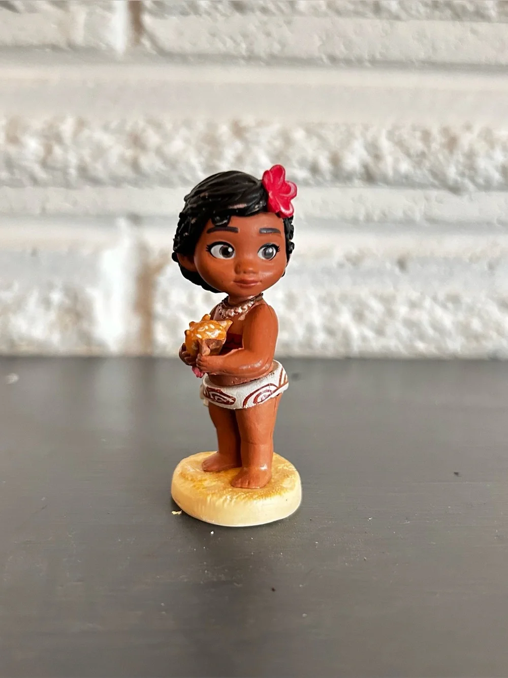 Disney Toddler Princess Moana Cake Topper 2-3/8”